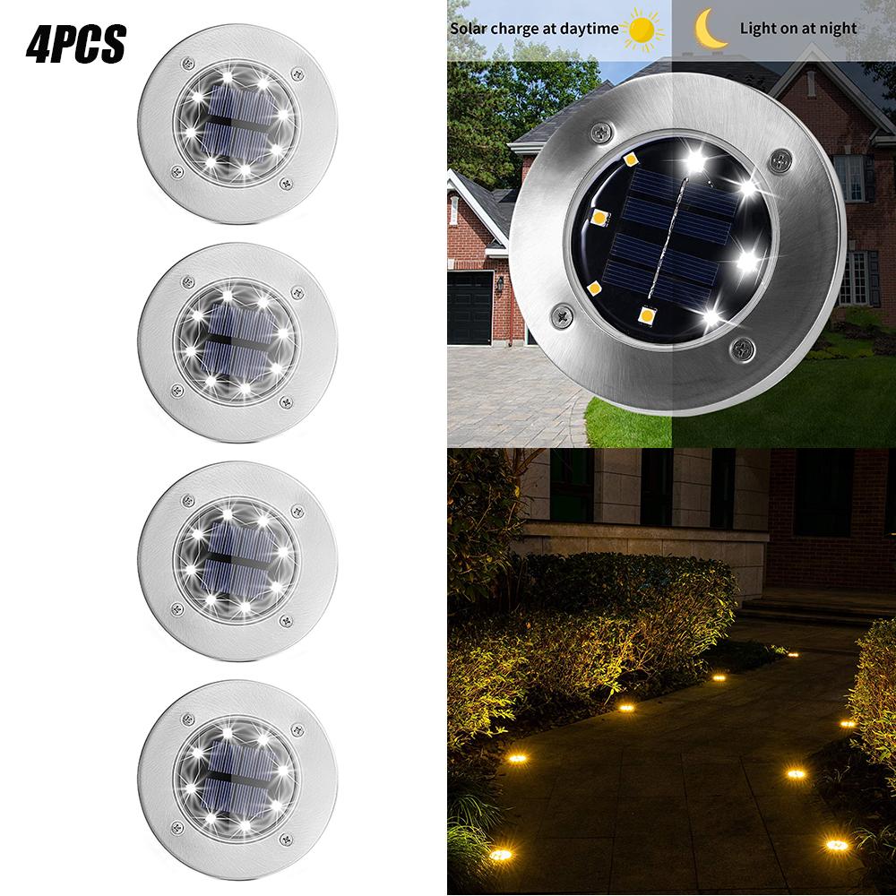 Solar Powered Buried LED Pathway Lights