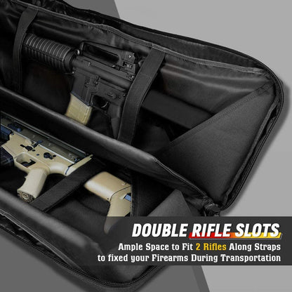 Double Long Soft Rifle Case & Multi-Function Long Gun Case