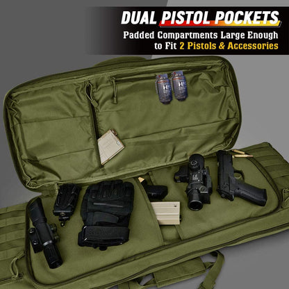 Double Long Soft Rifle Case & Multi-Function Long Gun Case