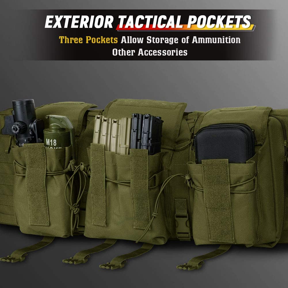 Double Long Soft Rifle Case & Multi-Function Long Gun Case