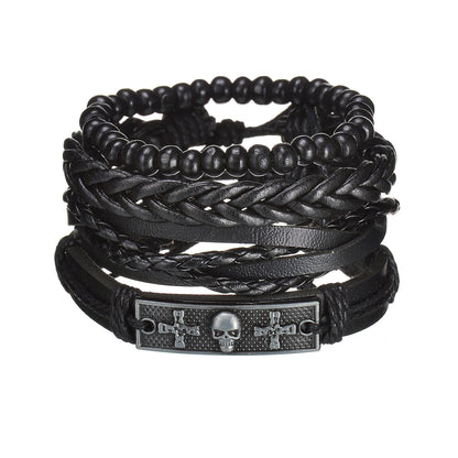 Mens Modern Multilayered Bracelet