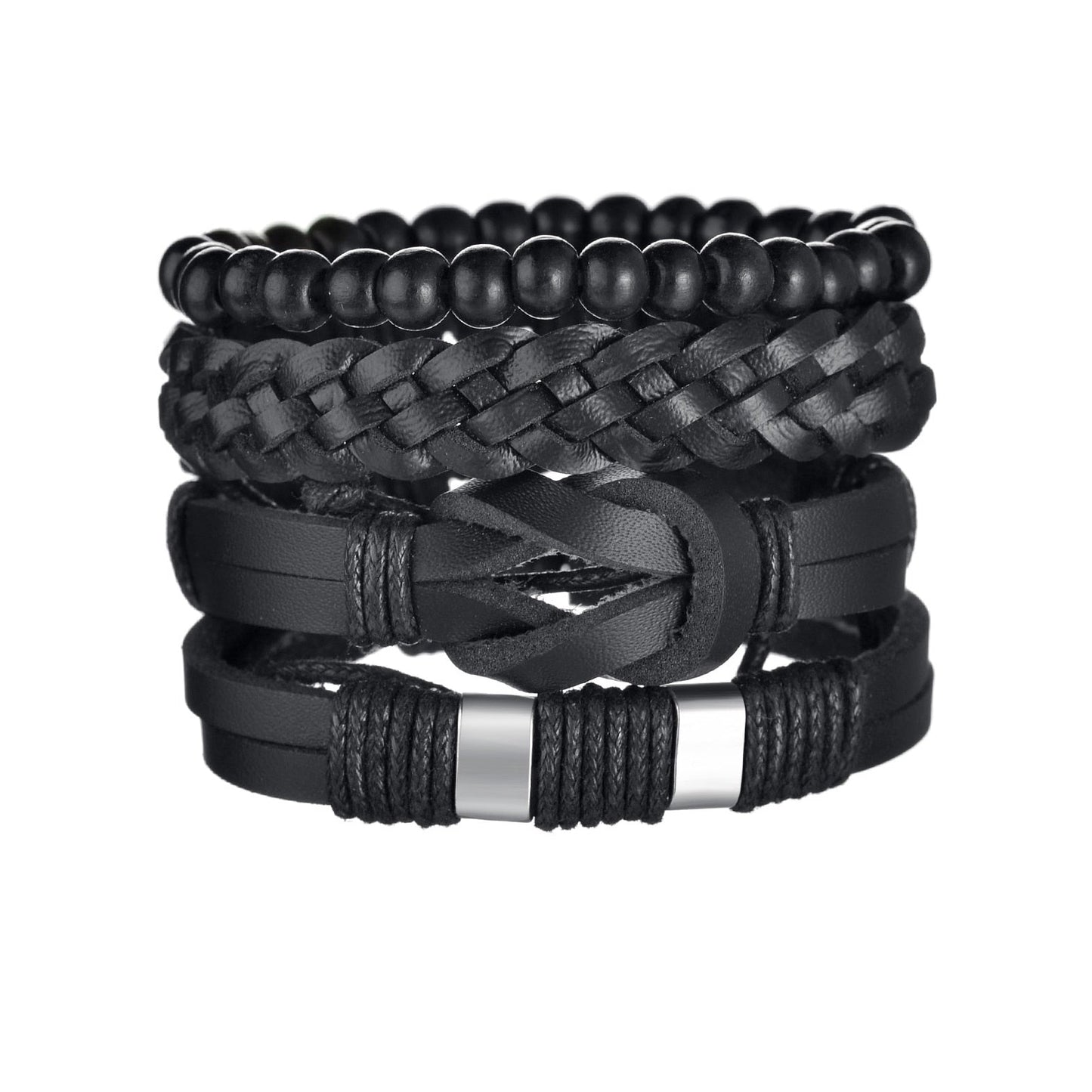 Mens Modern Multilayered Bracelet