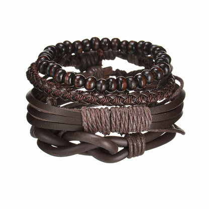 Mens Modern Multilayered Bracelet