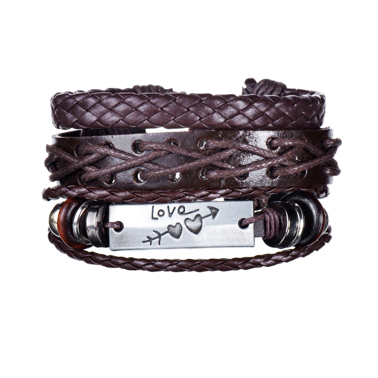 Mens Modern Multilayered Bracelet