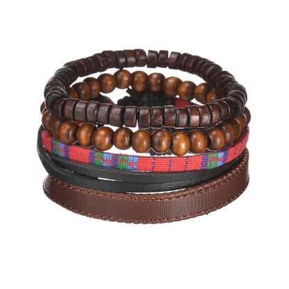 Mens Modern Multilayered Bracelet