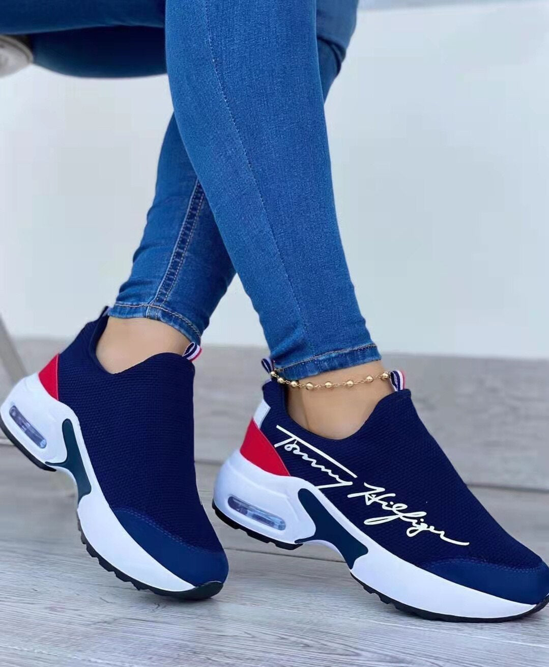 Casual Walking Sneakers Flat Women Shoes