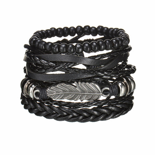 Mens Modern Multilayered Bracelet