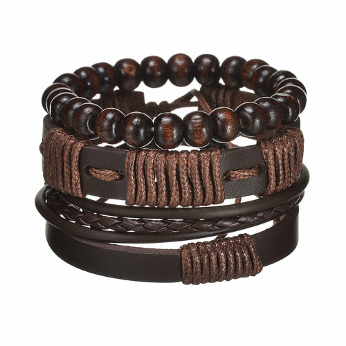 Mens Modern Multilayered Bracelet