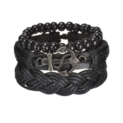 Mens Modern Multilayered Bracelet